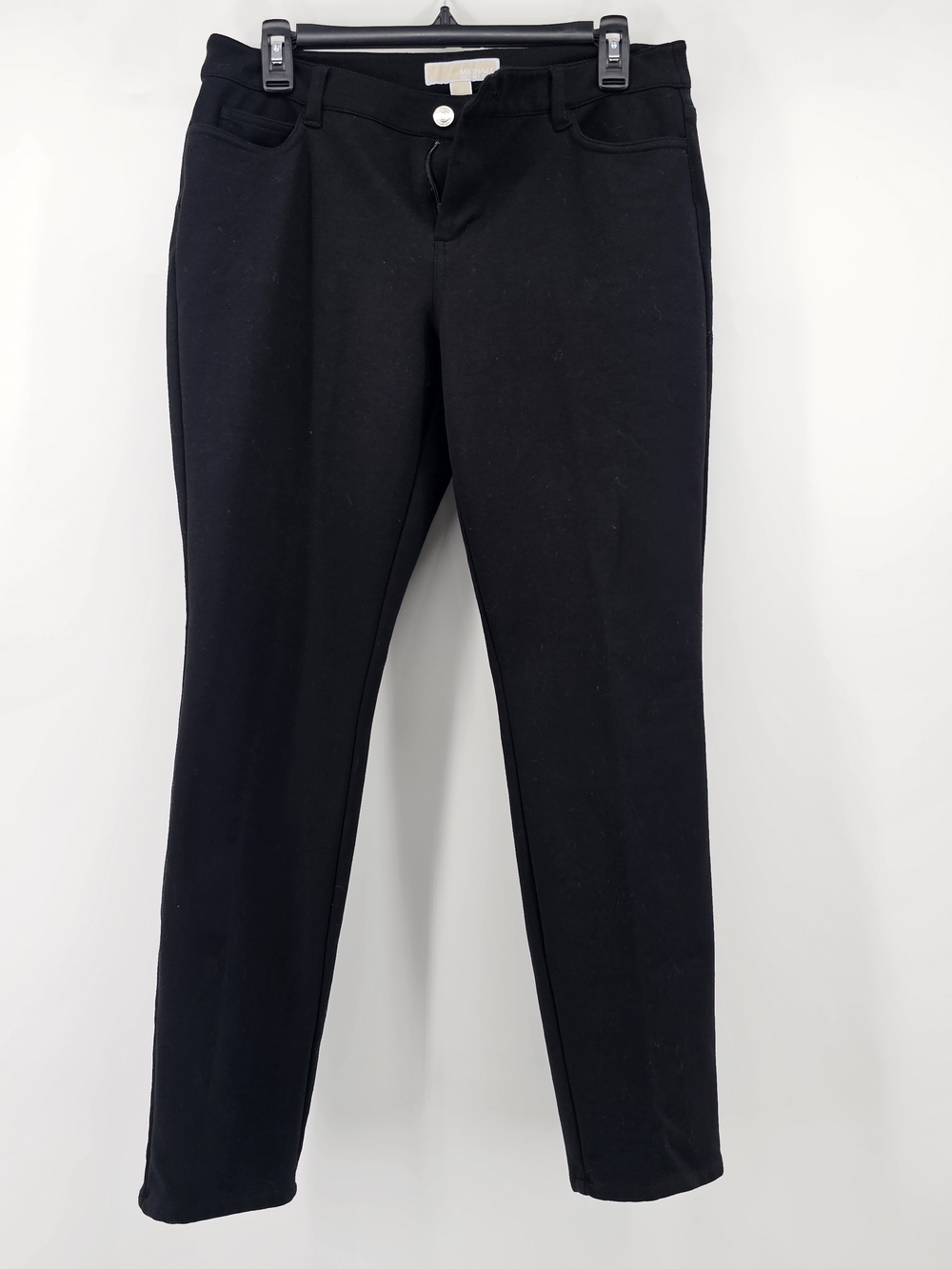 MICHAEL Michael Kors Black Slim Stretch Chinos